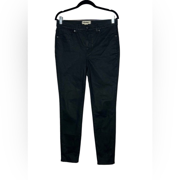 NEW Madewell Black 10" High-Rise Skinny Jeans, Size 29 - Picture 6 of 15